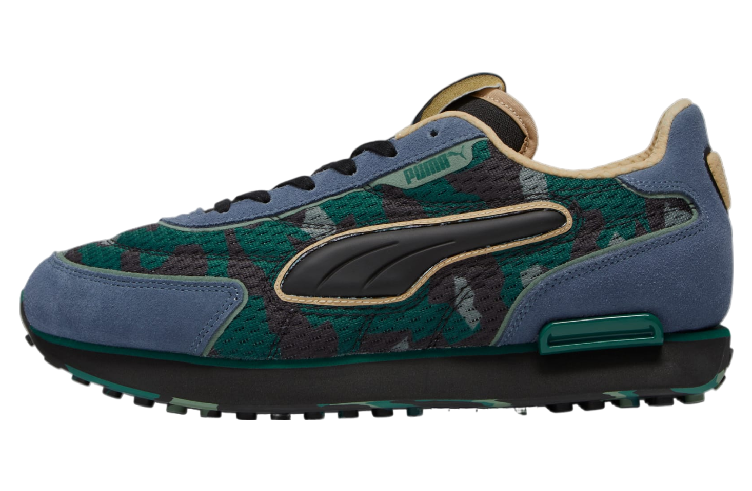 Puma Future Rider Concrete Camo Inky Blue / Black