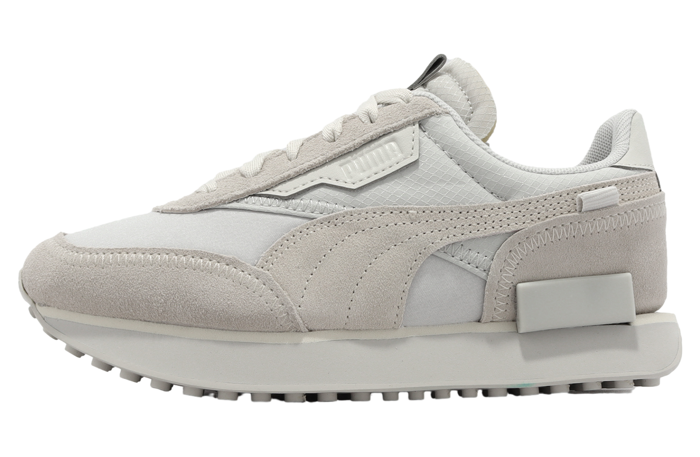 モン Puma Future Rider Mono WMNS Glacier Gray / Whisper White