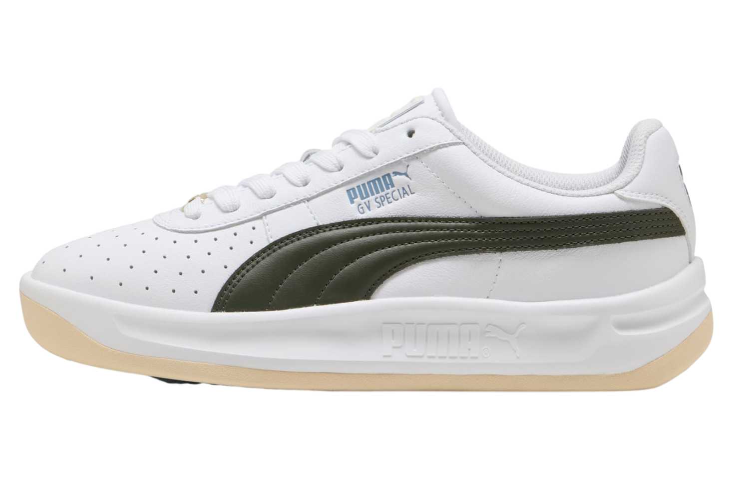 Puma GV Special White / Dark Olive
