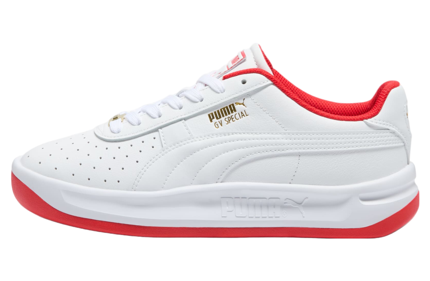 Puma Gv Special White / Pop Red