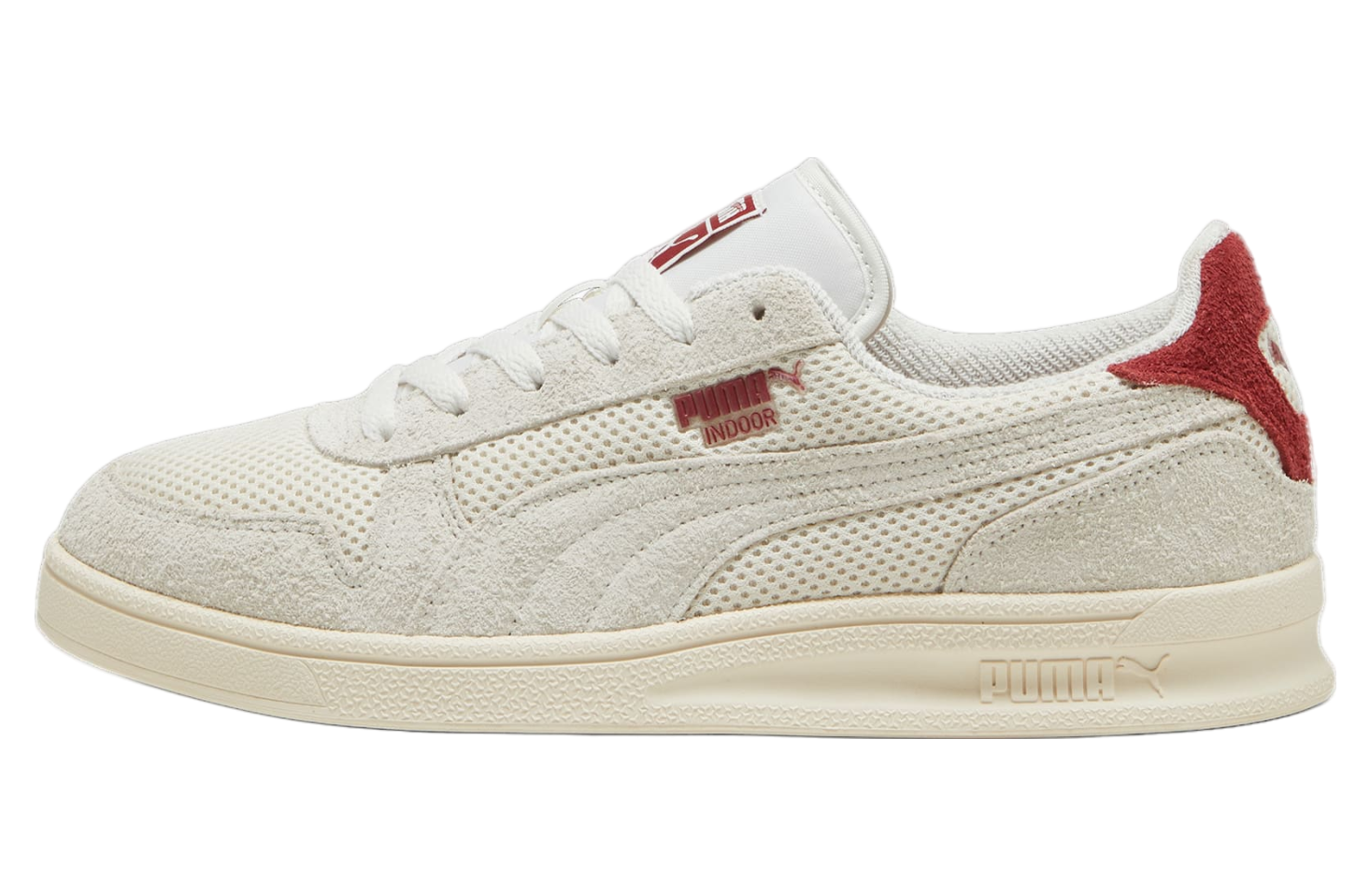 Puma Indoor Mesh Sugared Almond / Intense Red