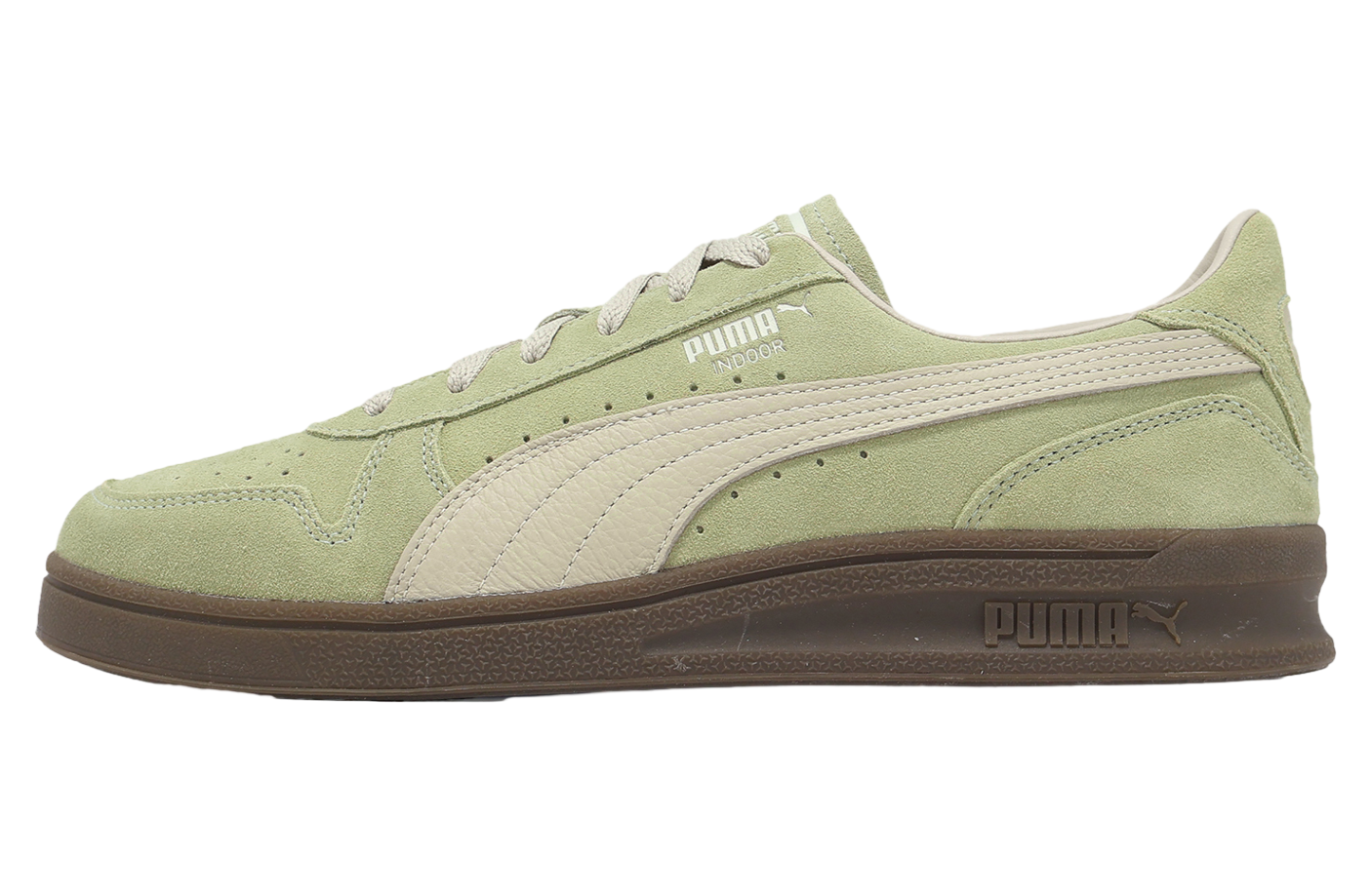 Puma Indoor Soft Green / Brown