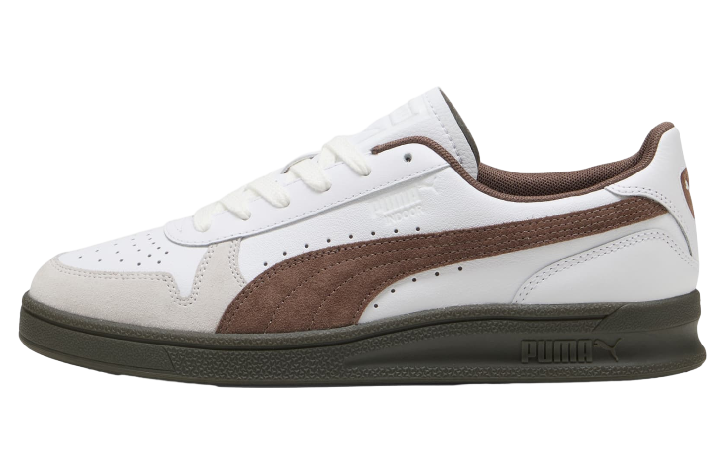 Puma Indoor White / Flat Bronze