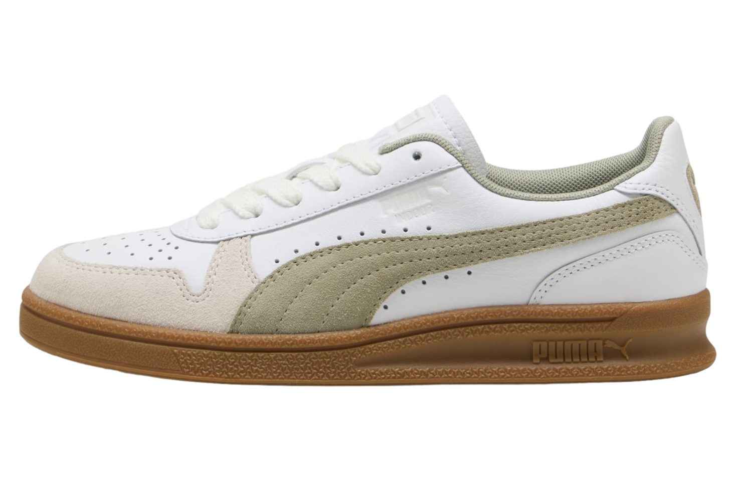 Puma Indoor White / Lux Army