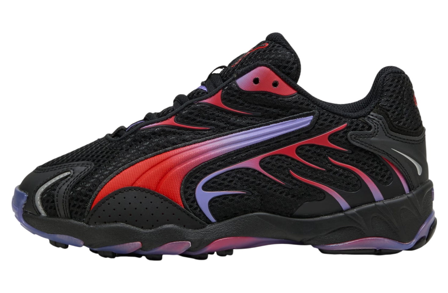 Puma Inhale Big Kids Black / Red