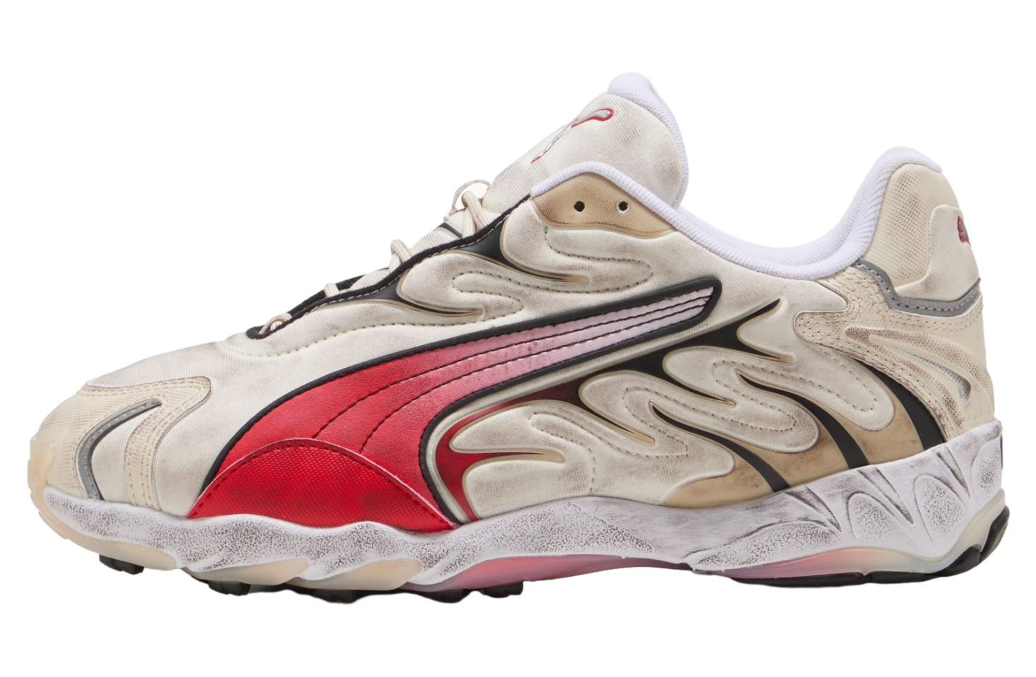Puma Inhale Distressed Alpine Snow / For All Time Red