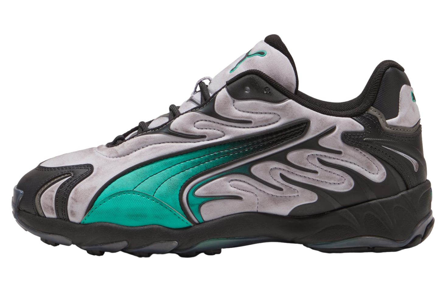 Puma Inhale Distressed Vibrant Silver / Vibrant Green