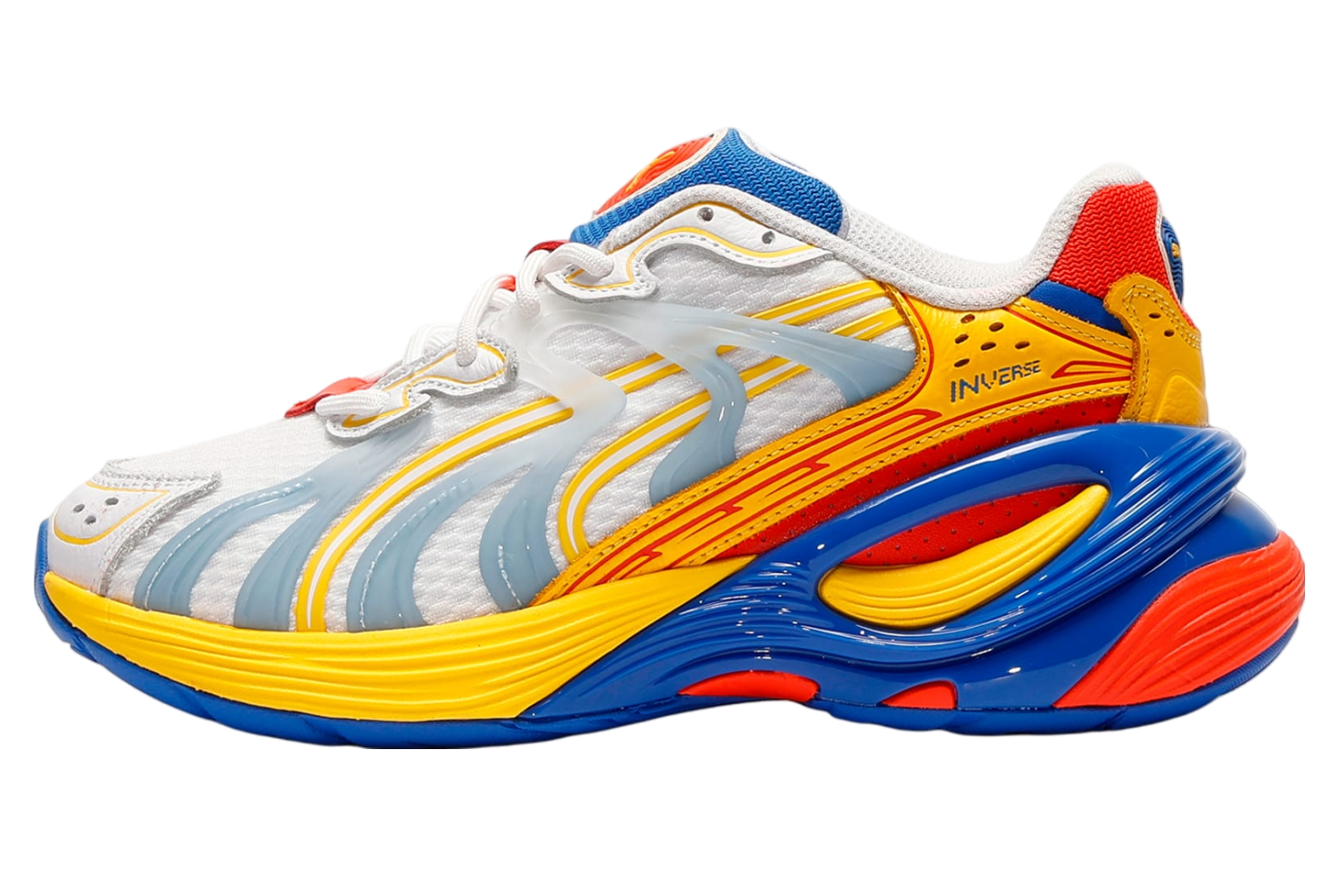 Puma Inverse Armored GS White / Pelé Yellow