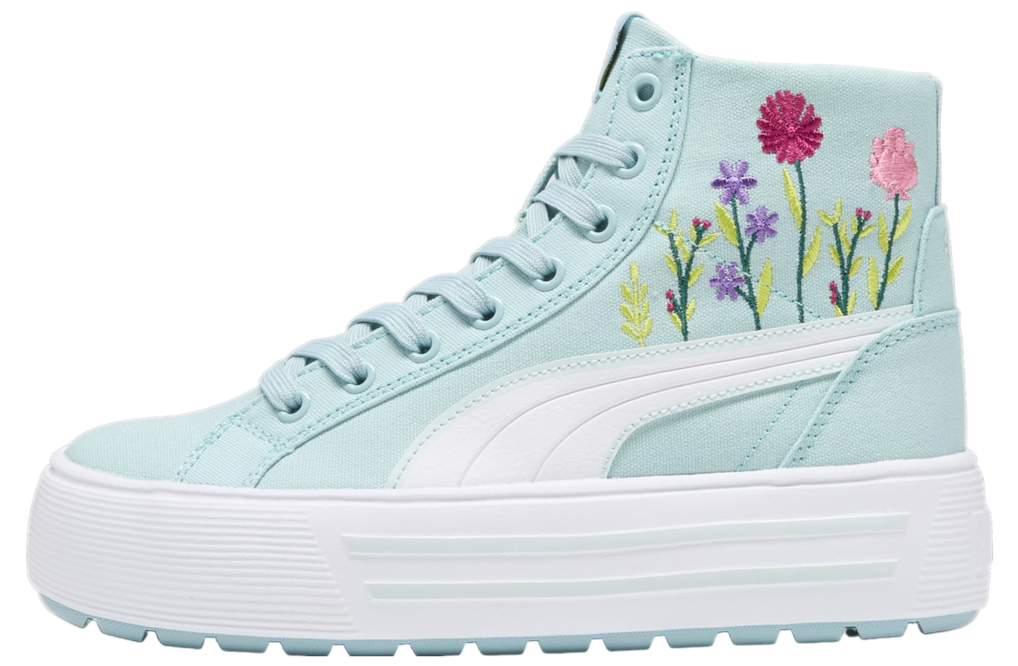 Puma Kaia 2.0 Mid Floral WMNS Turquoise Surf / White