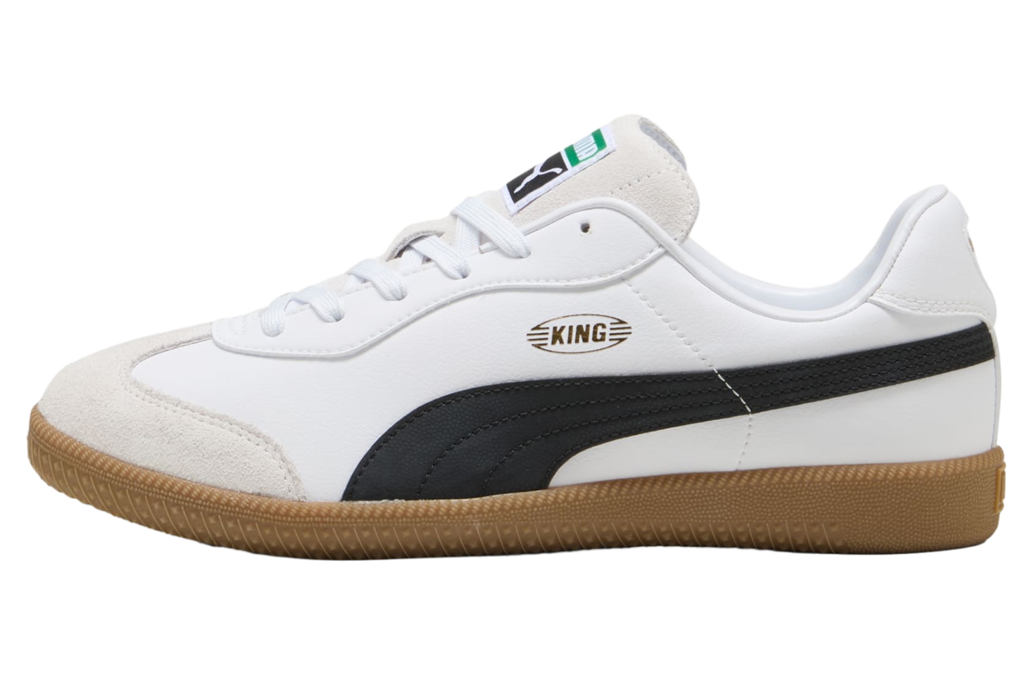 Puma King 21 White / Black