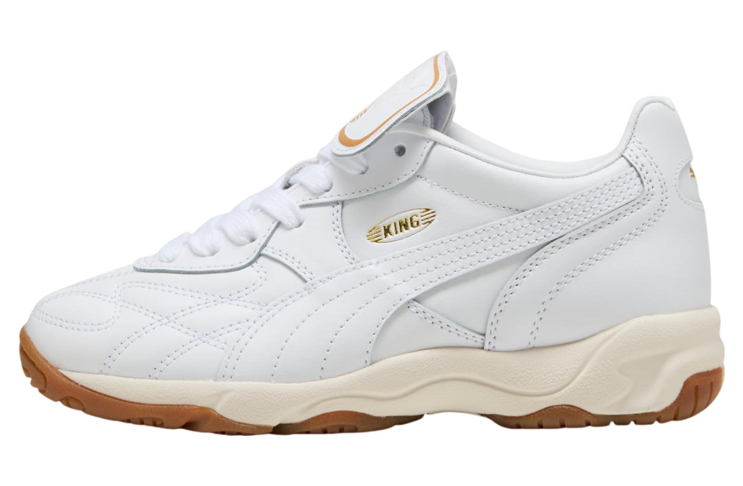 国内配送 PUMA KING INDOOR WHITE/FROSTED IVORY Sneaker Politics