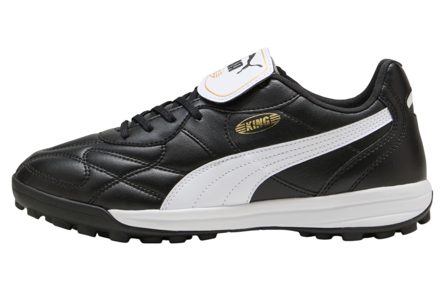 Puma King Top Black / White / Gold