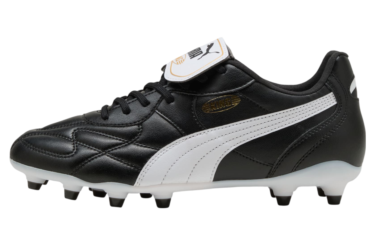 Puma King Top Black / White