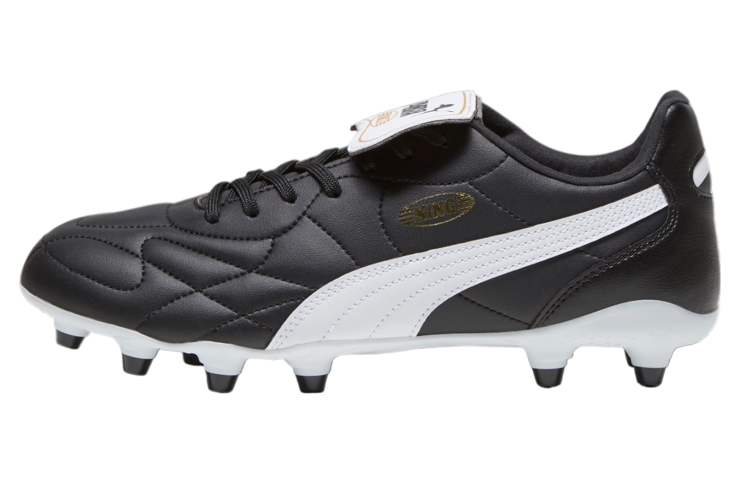 Puma King Top FG/AG Black / White