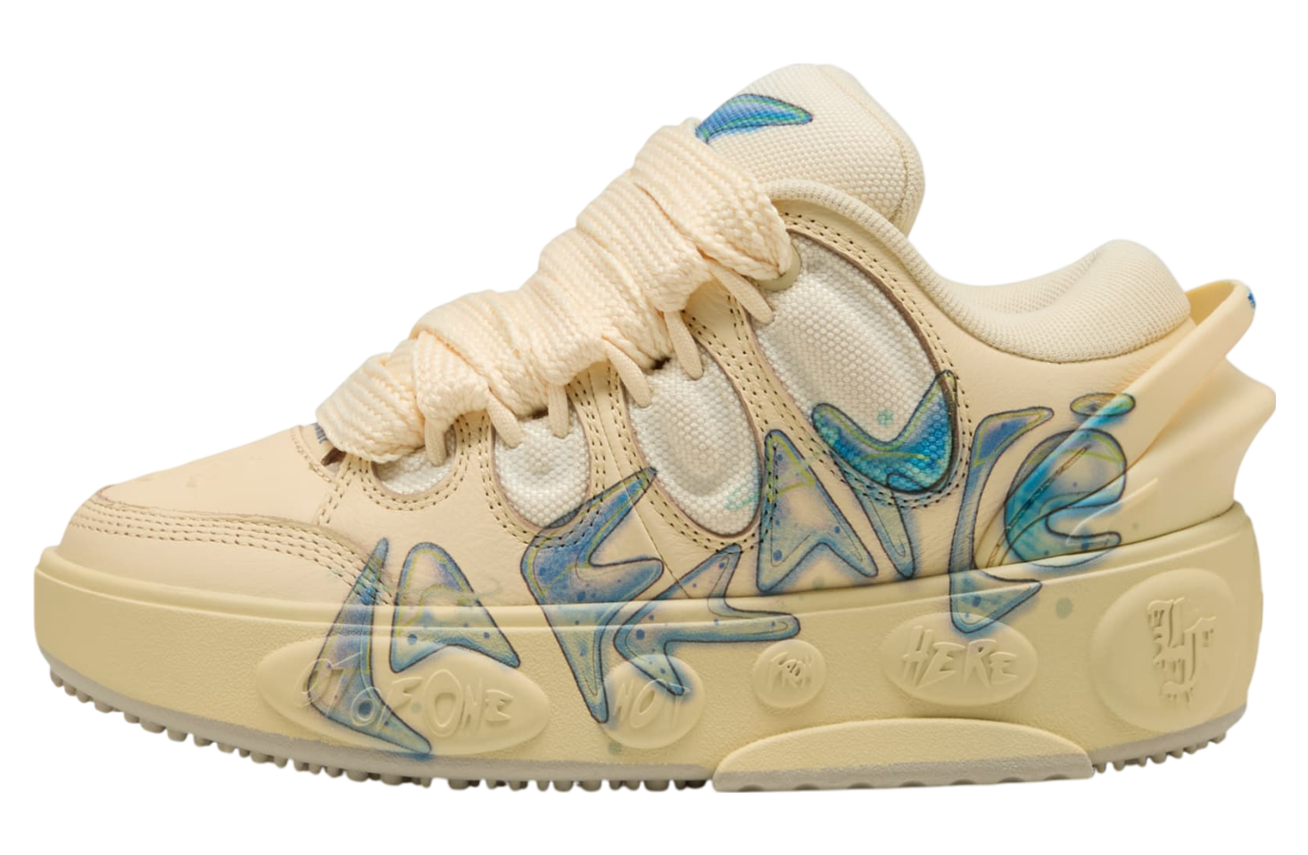 Puma Lamelo Ball Lafranc Airbrush Gs Creamy Vanilla / Desert Dust