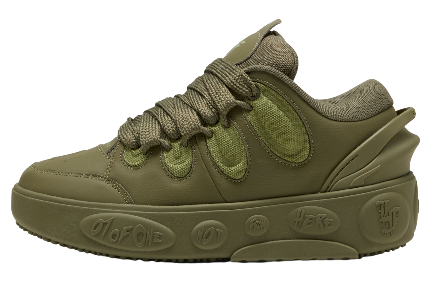 Puma Lamelo Ball Lafrancé Oak Tree GS Loden Green / Olive Green