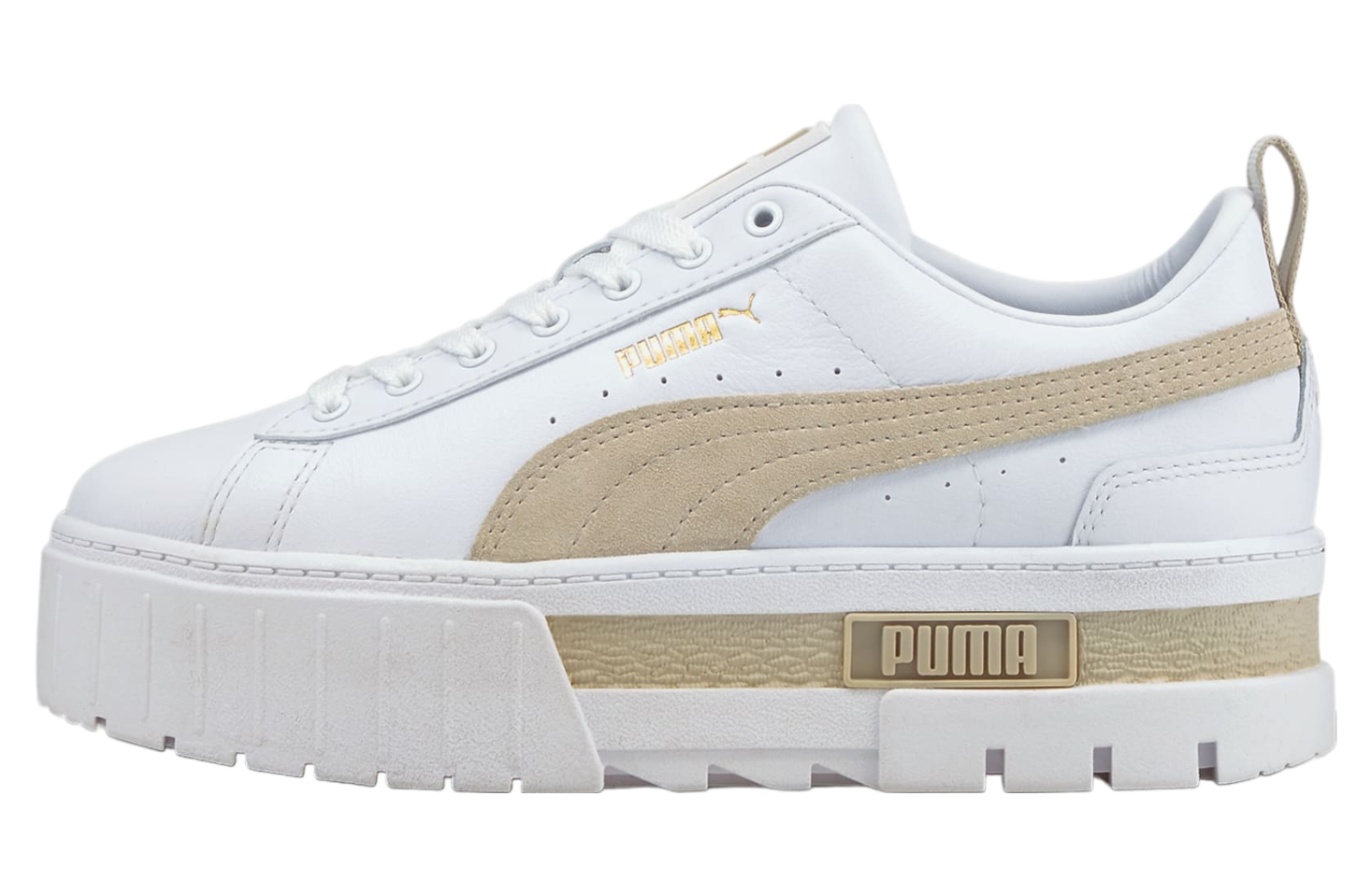 Puma Mayze Leather WMNS White / Peyote