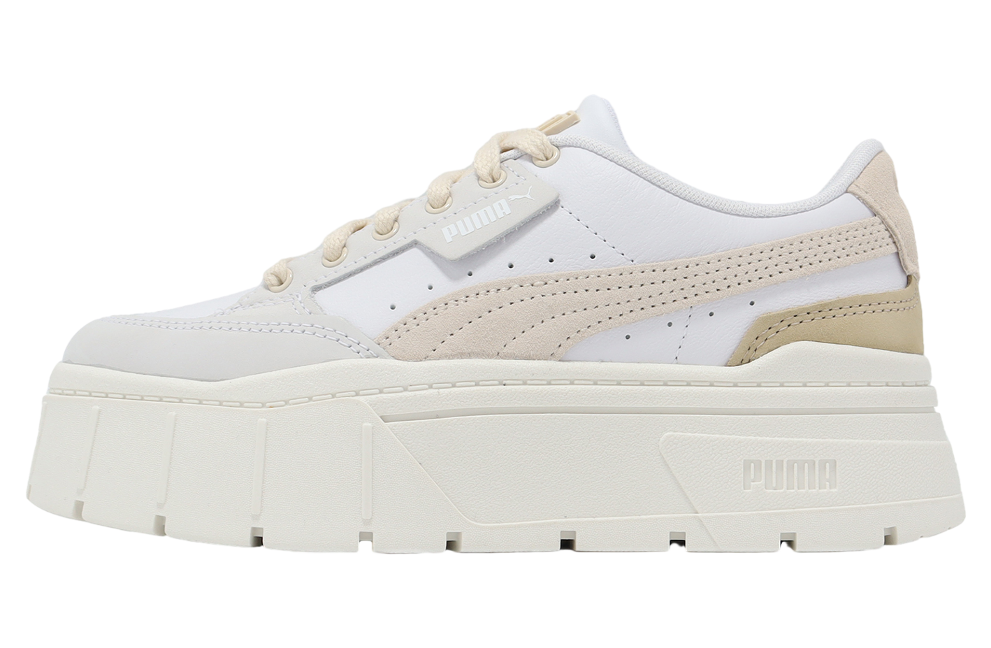 めい Puma Mayze Stack Luxe WMNS White / Alpine Snow - Dec 2023