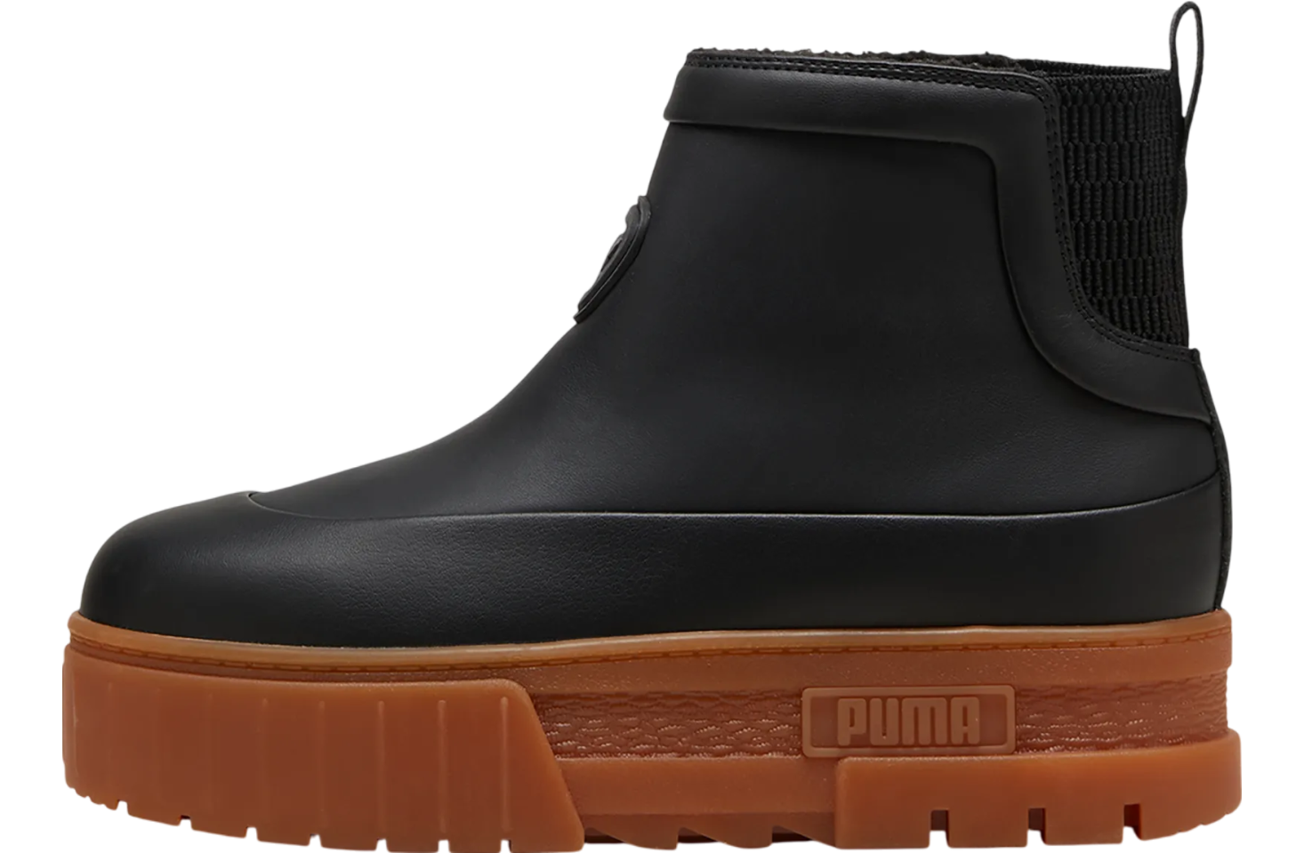 Puma Mayze Wellis Leather Mid WMNS Black