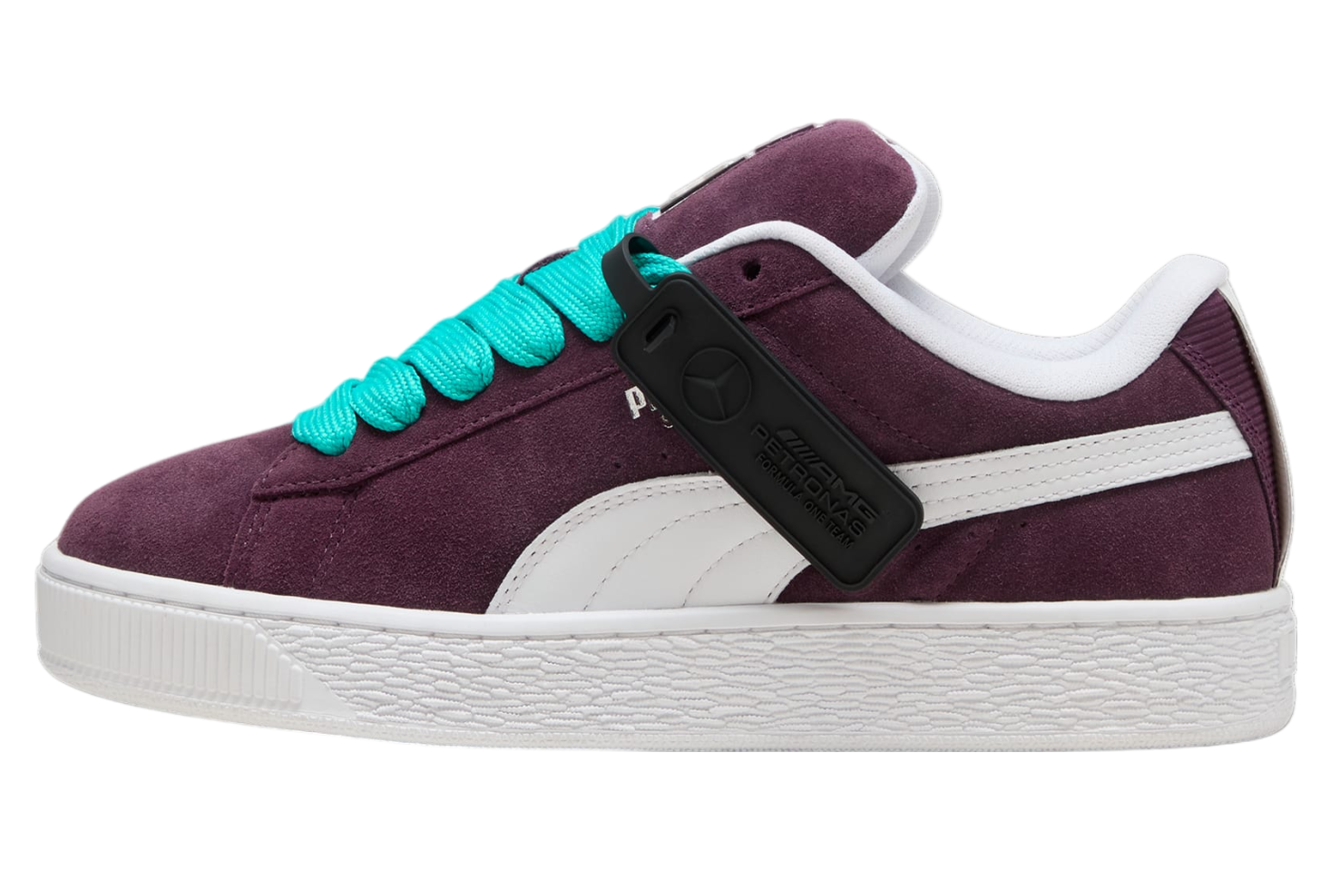 Puma Mercedes-amg Petronas F1 Suede Xl Midnight Plum / White