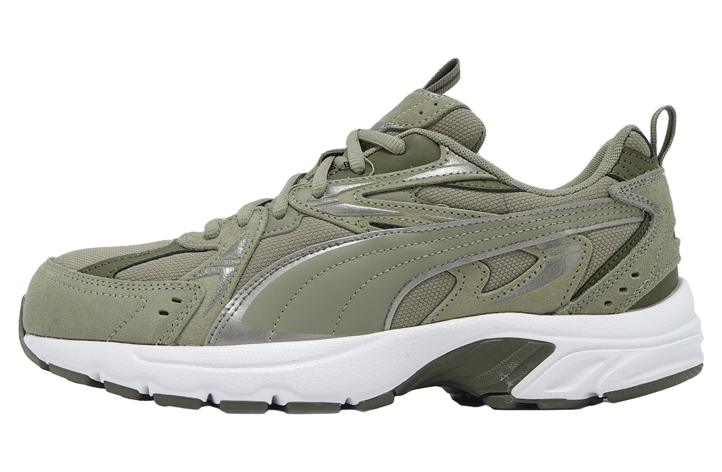 Puma Milenio Tech Suede Green / White
