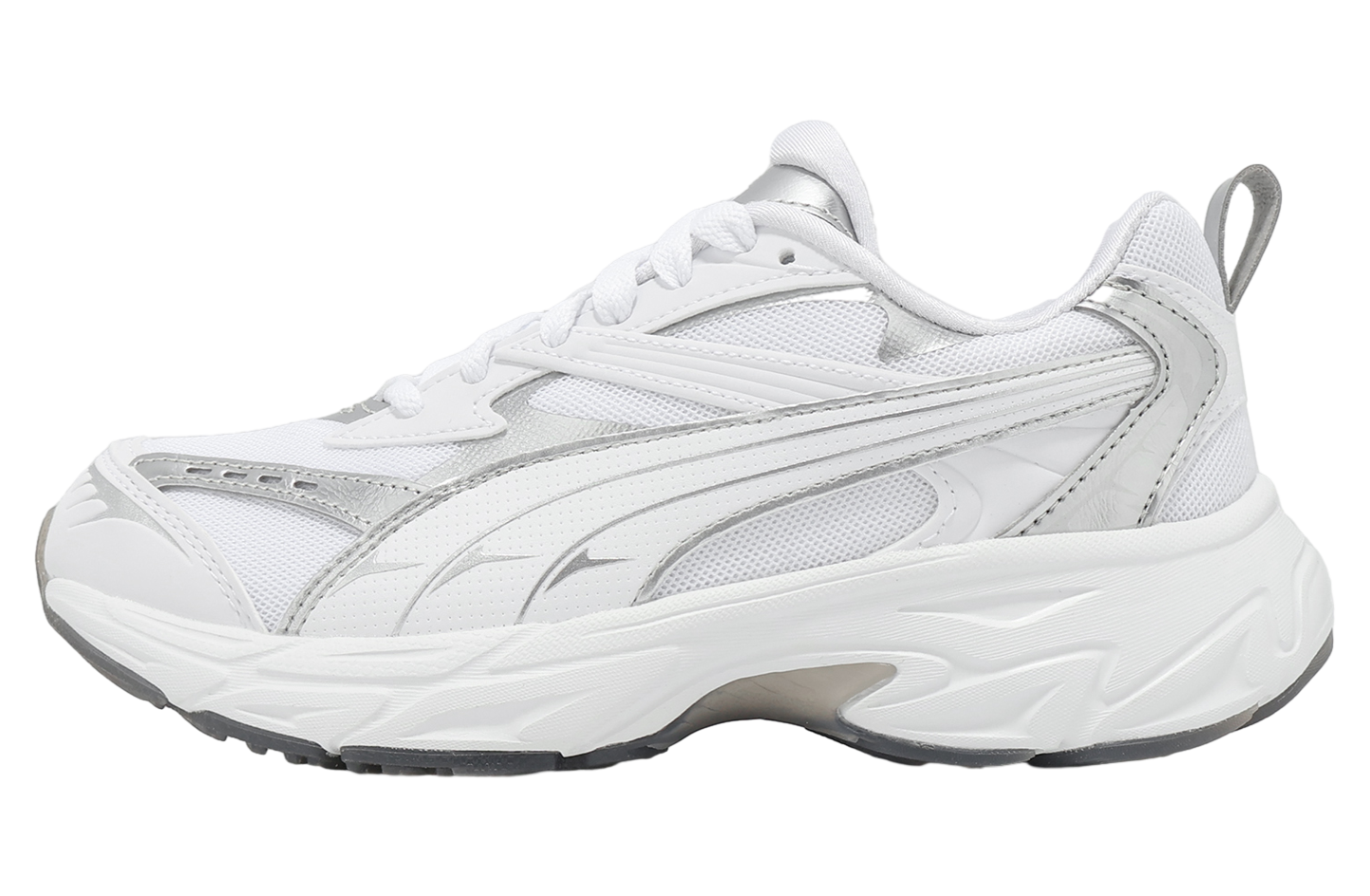 ★PUMA★ Puma Morphic Astro Escape Wns White Silver 40131301 Puma Morphic AstroEscape WMNS White / Silver - Apr 2025