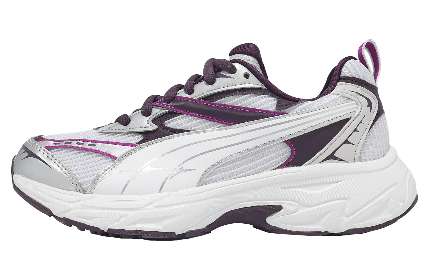 Puma Morphic Athletic White / Midnight Plum