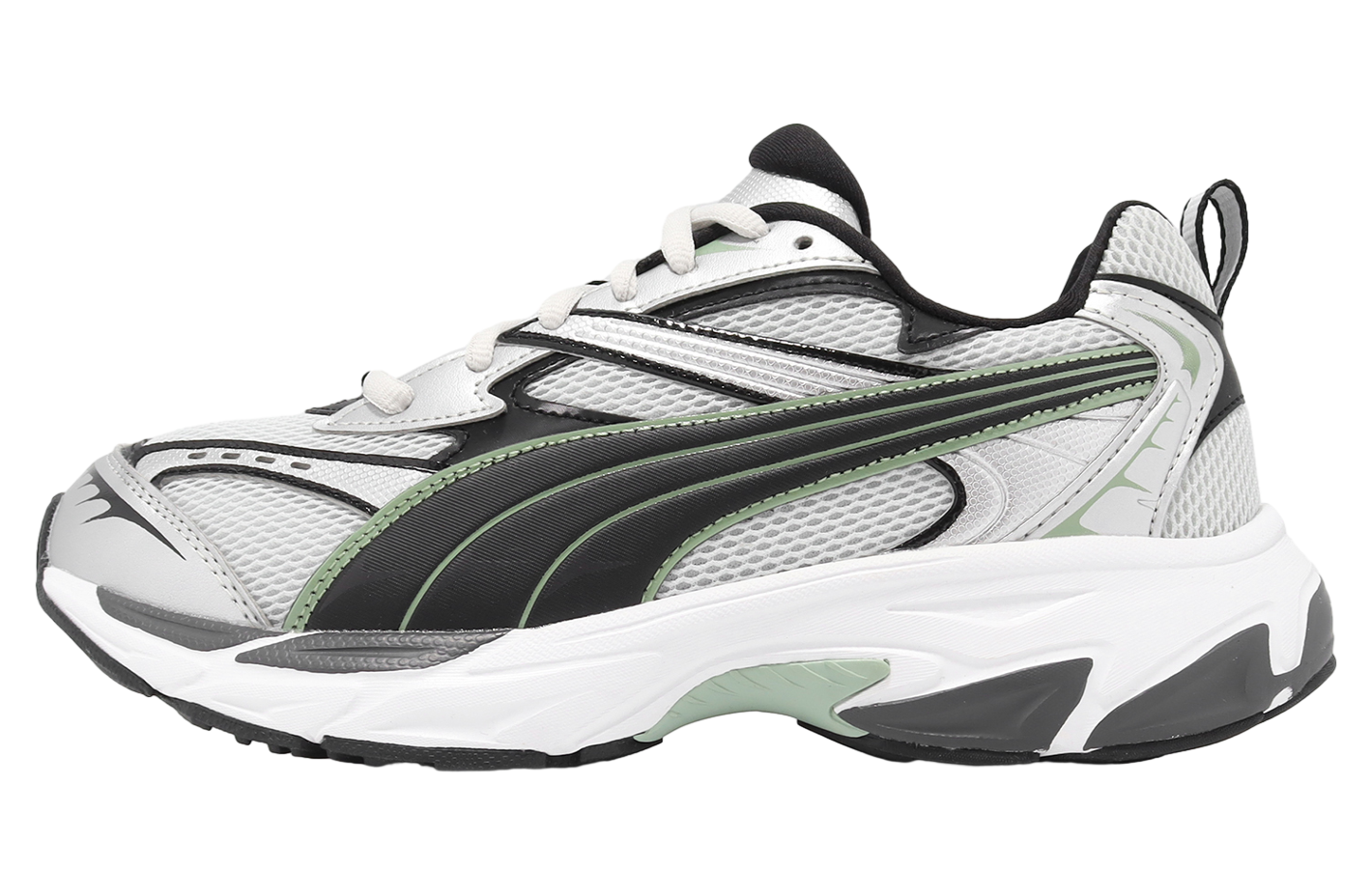 Puma Morphic Glacial Gray / Green