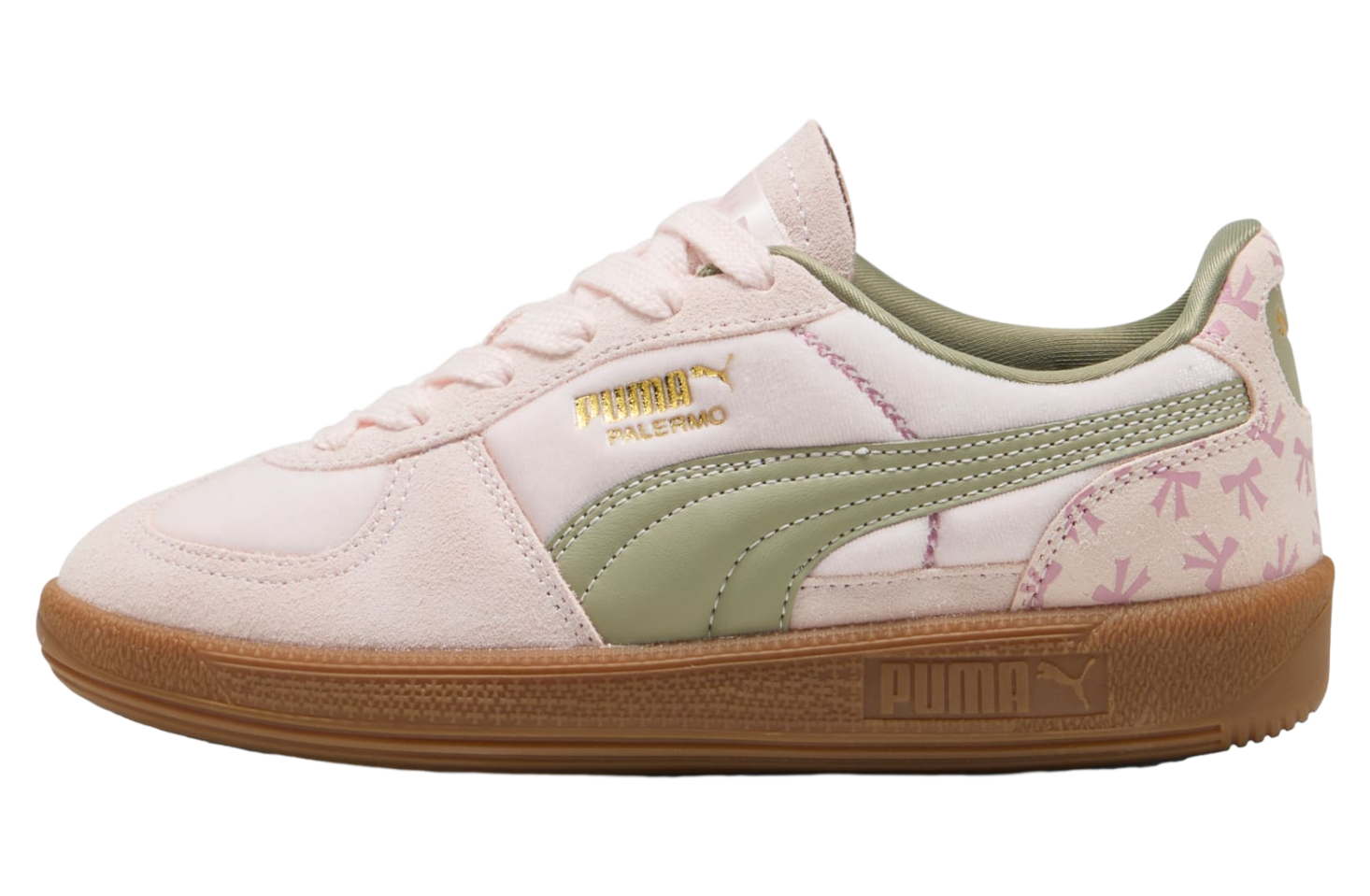 Puma Palermo Bowtique Gs Jasmine Flower / Lux Army