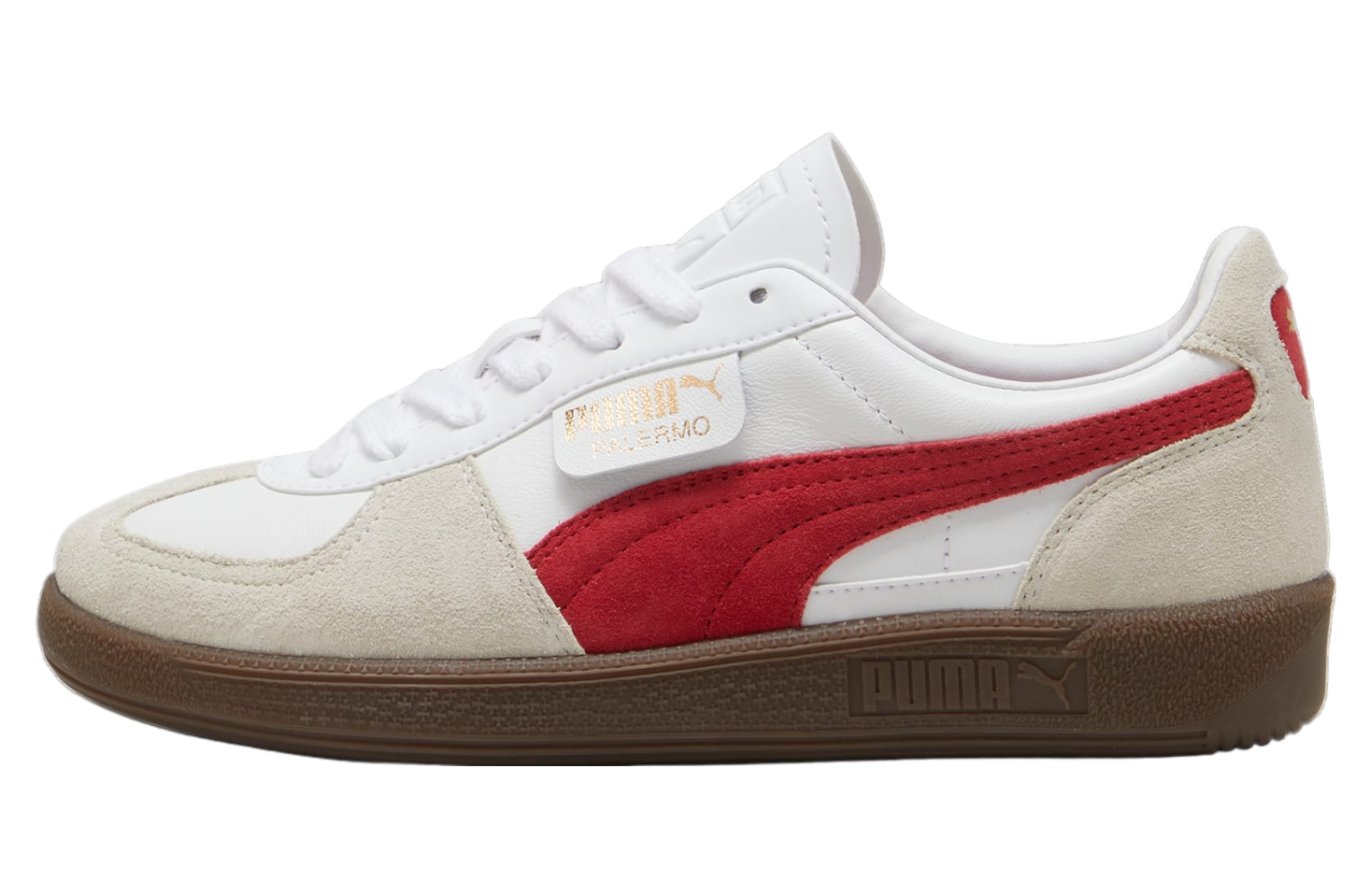 Puma Palermo Leather White / Vapor Gray