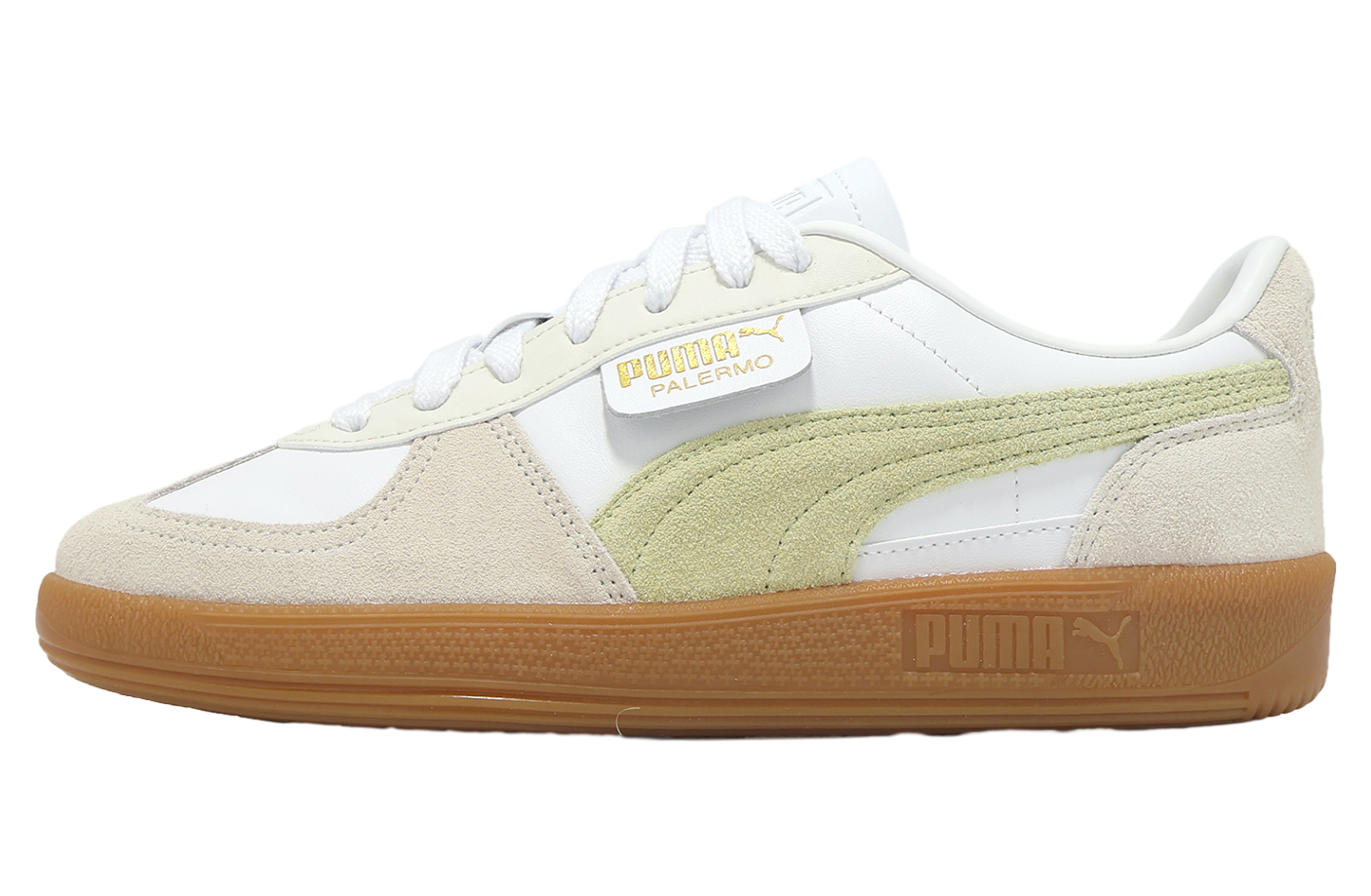 Puma Palermo Lth White / Green