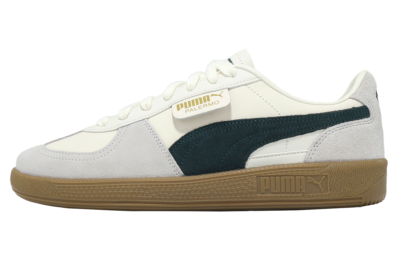 Puma Palermo Lth White / Grey
