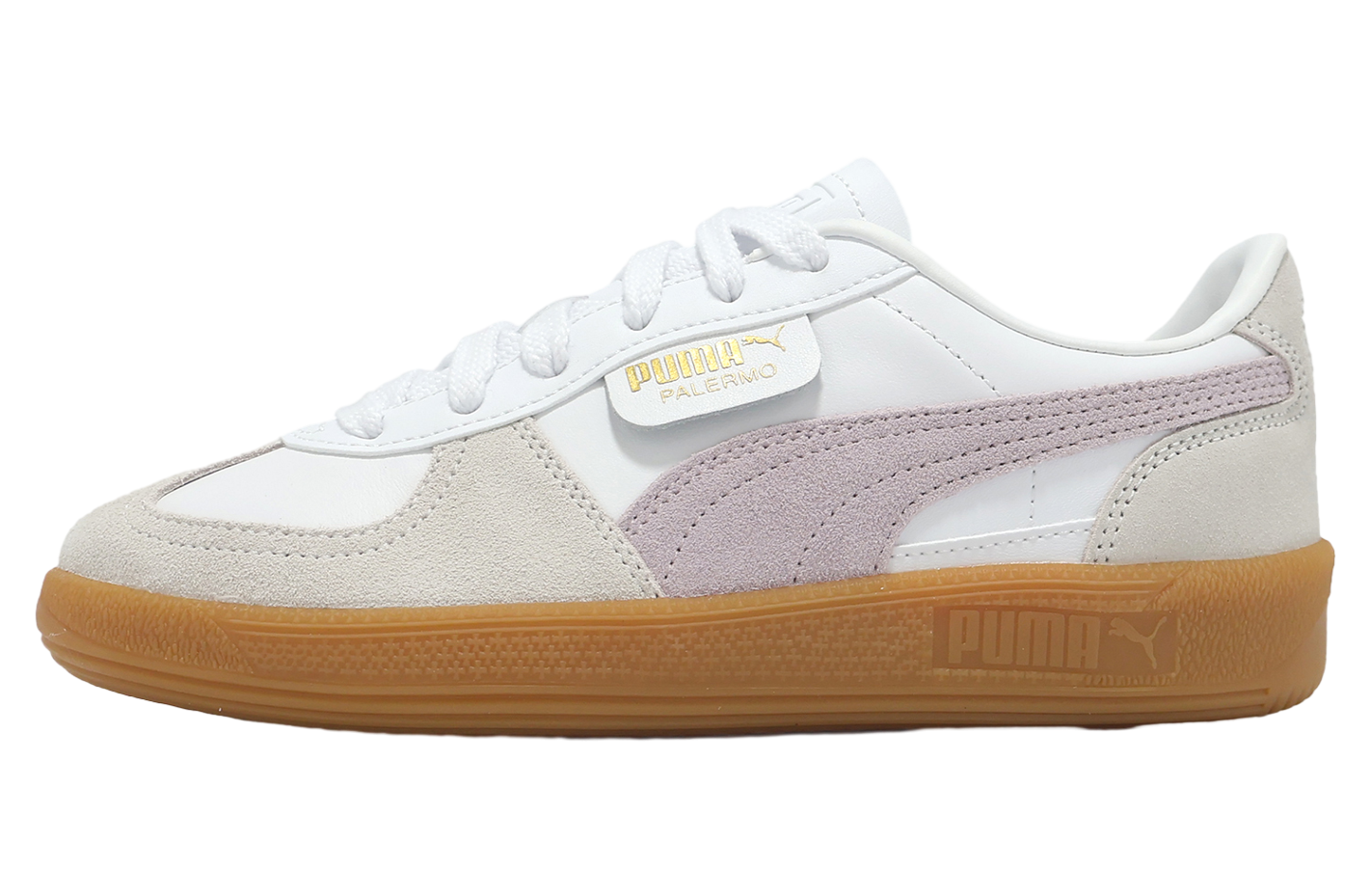 Puma Palermo Lth White / Purple