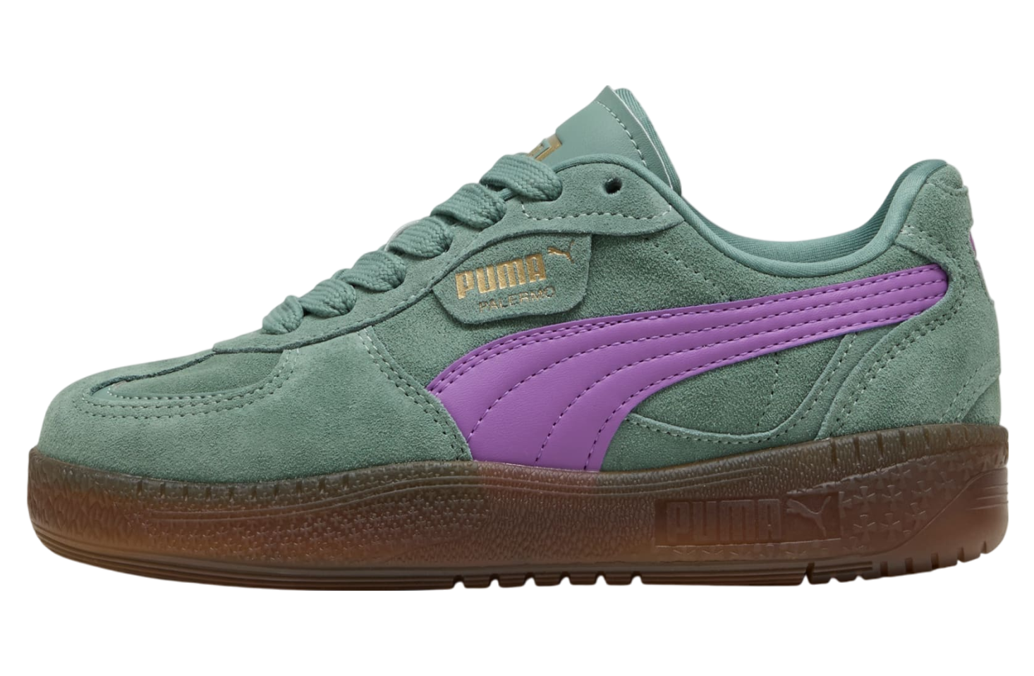 Puma Palermo Moda Xtra Gum Wmns Green Moon / Wild Berry