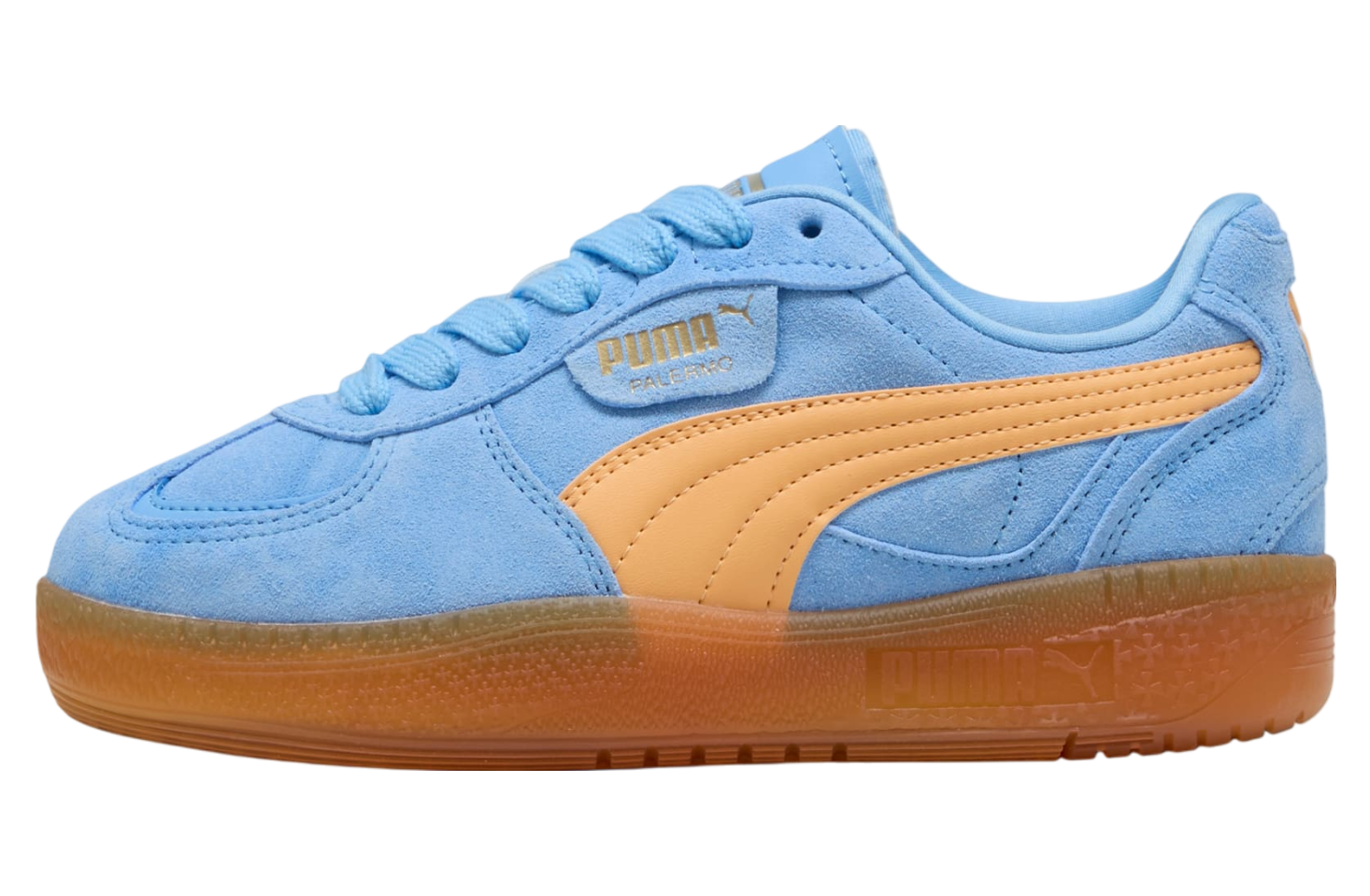 Puma Palermo Moda Xtra Gum Wmns Team Light Blue / Almost Apricot