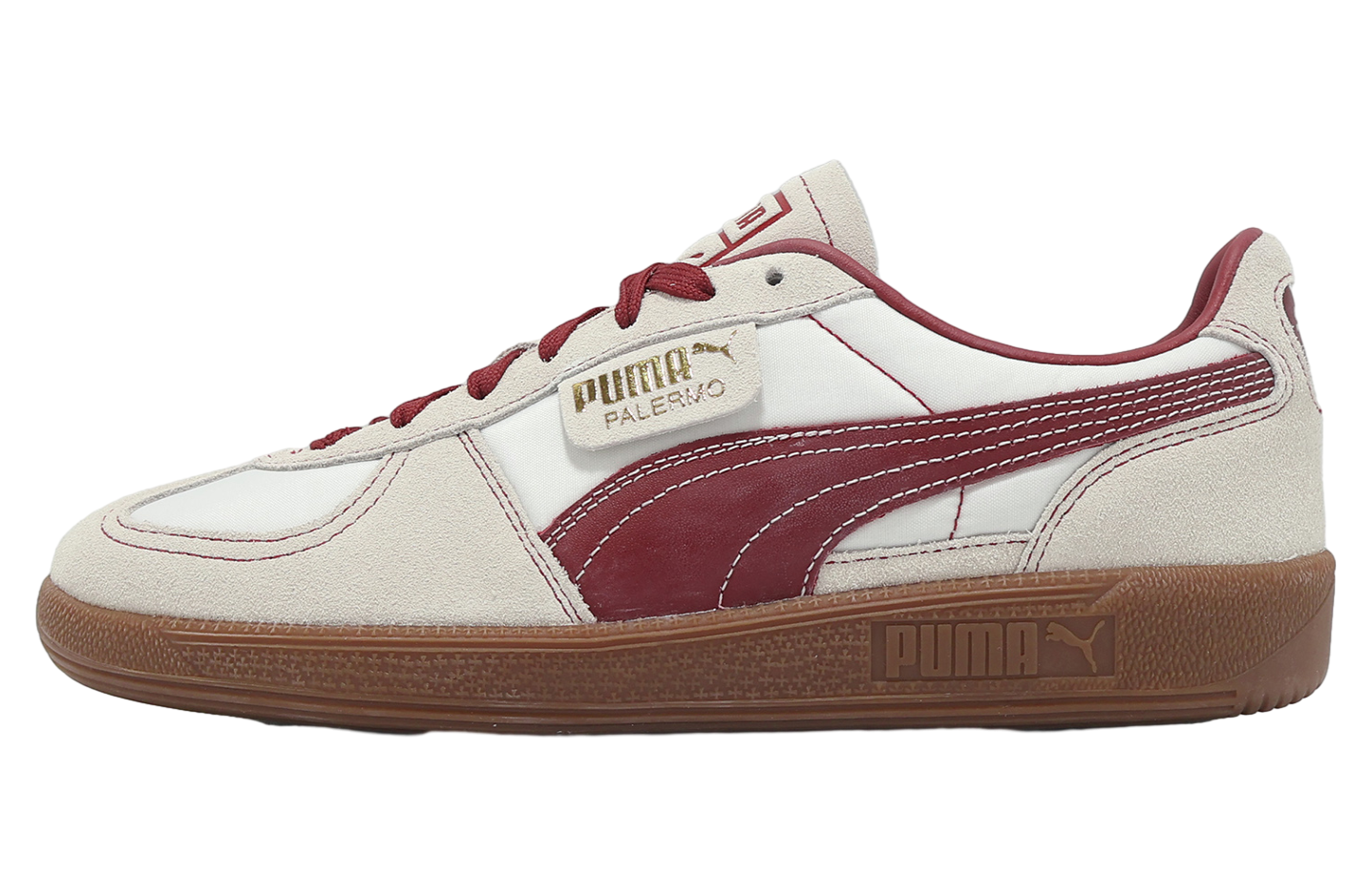 スニーカー PUMA Palermo OG Warm White Red 38301114 Puma Palermo OG Warm White / Intense Red - Apr 2025