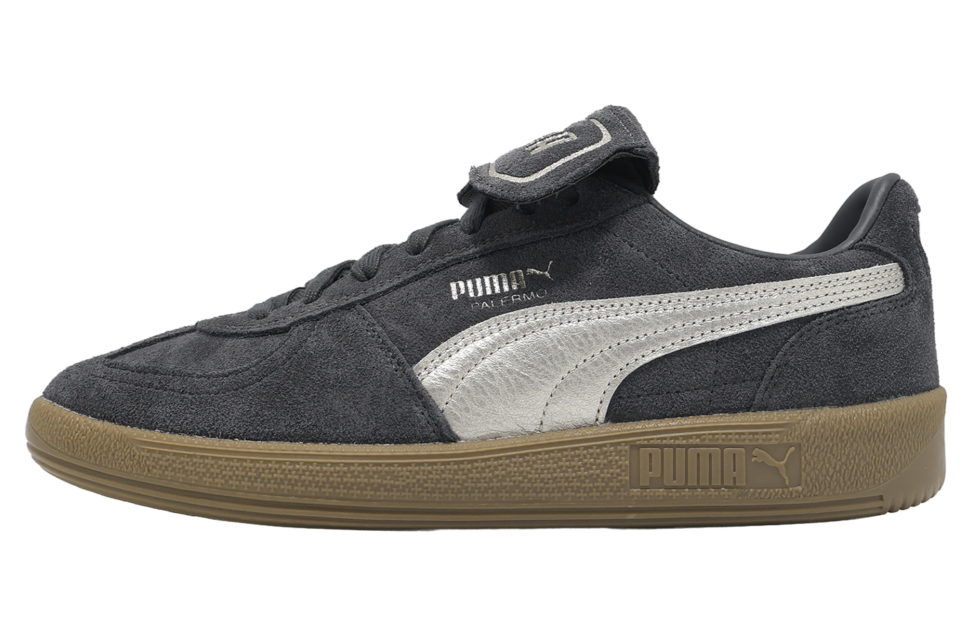 Puma Palermo Premium Metallic Dusky Gray / Gum