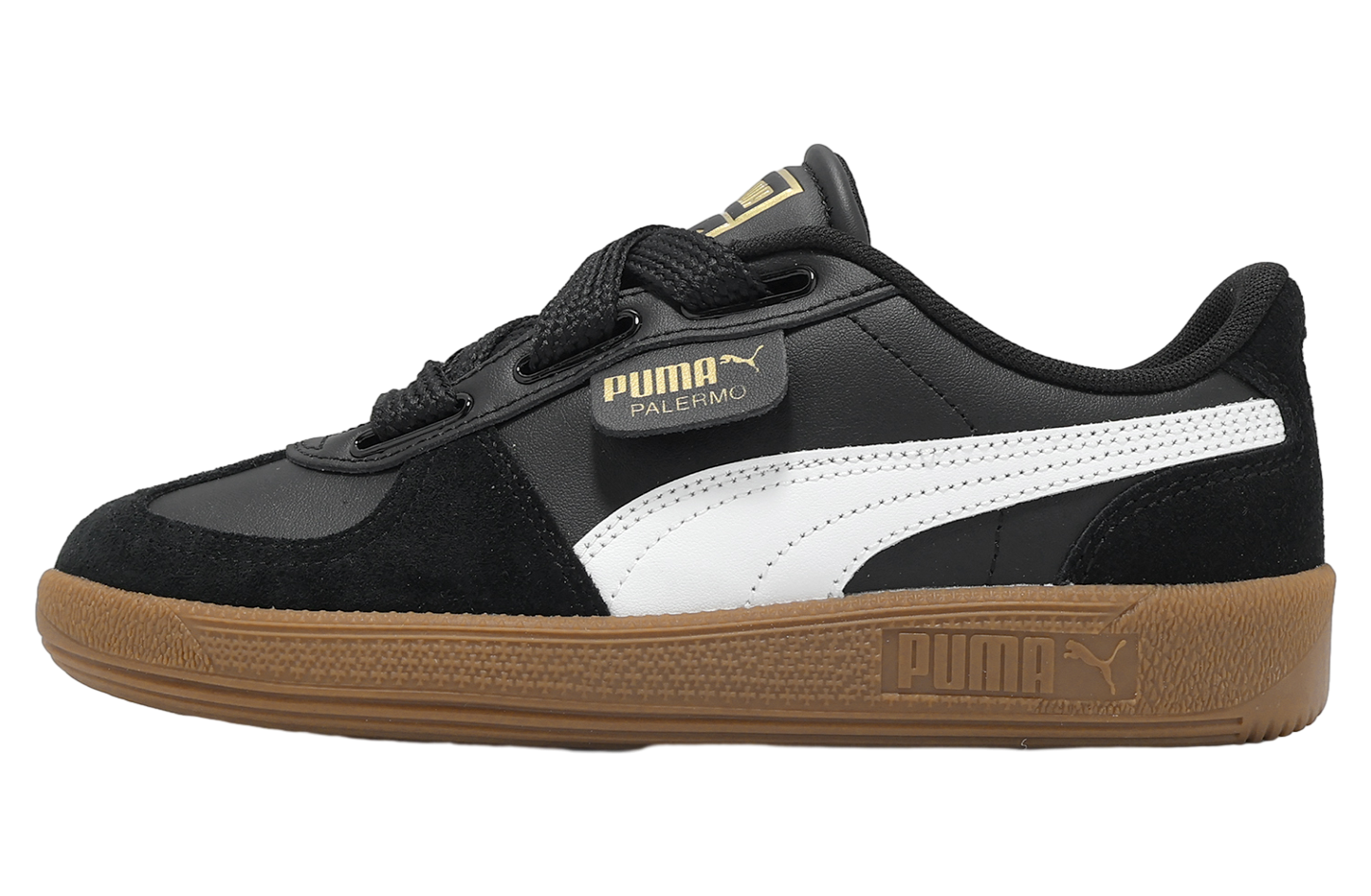 Puma Palermo Wide Lace SD WMNS Black / White - Mar 2025