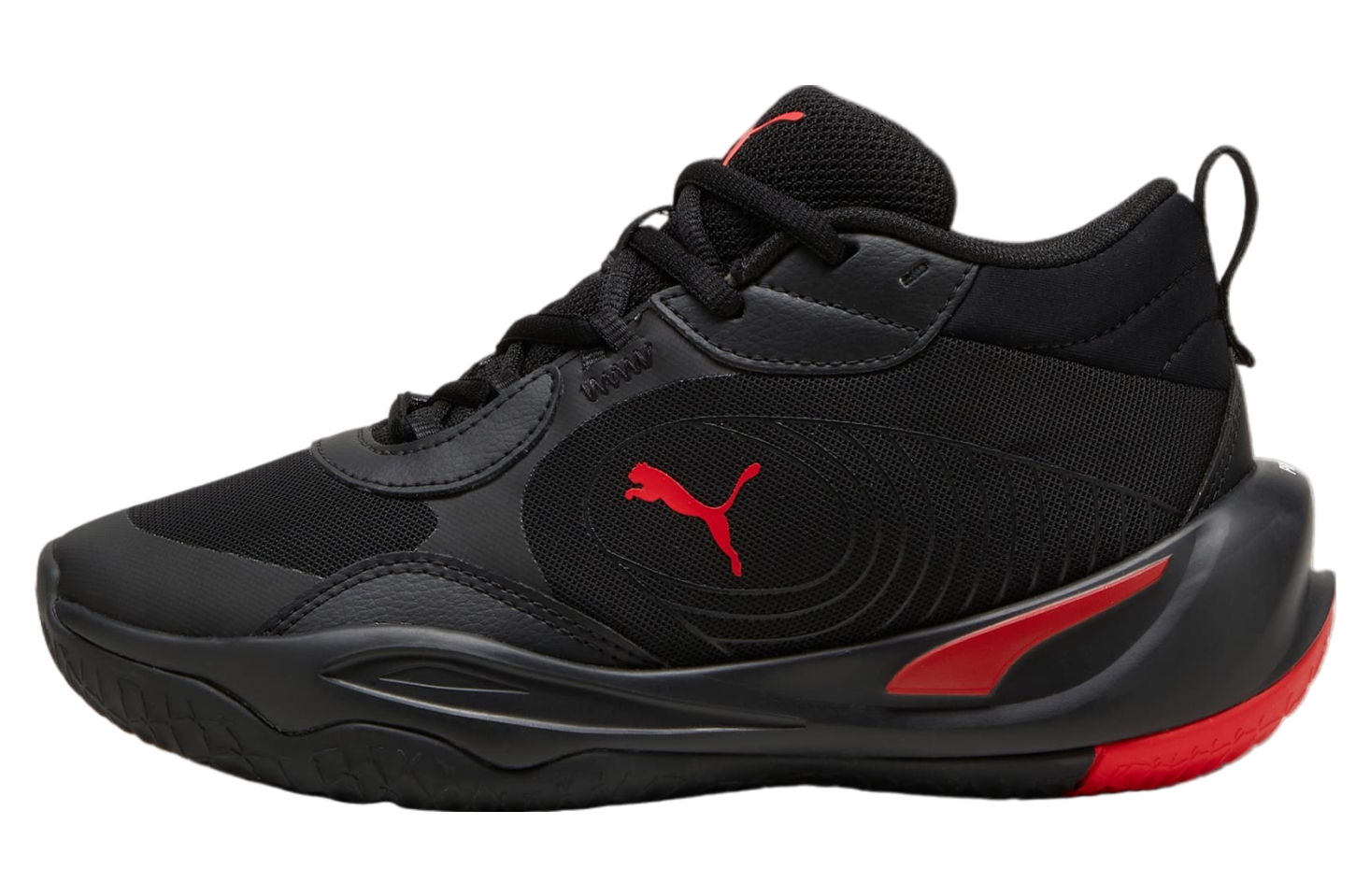 Puma Playmaker Pro GS Black / For All Time Red