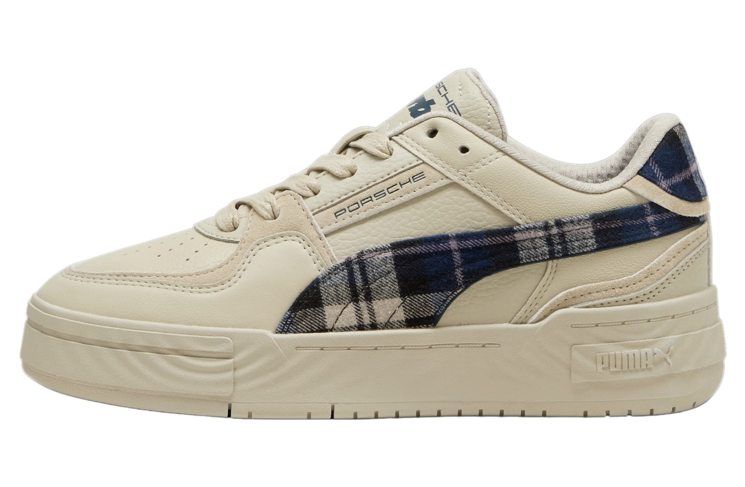 Puma Porsche Legacy Ca Pro Tartan Desert Dust / Redmazing