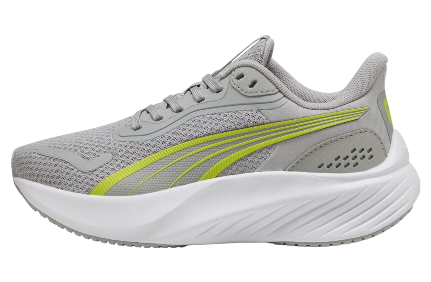 Puma Pounce Lite GS Gray Echo / Lime Smash