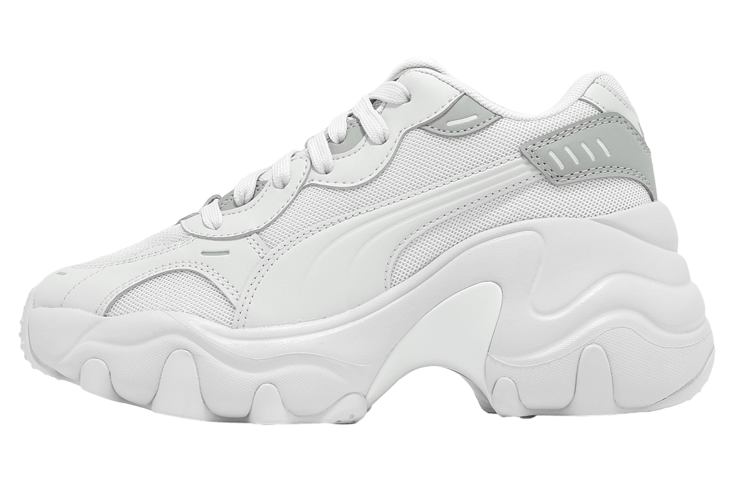 国内配送 PUMA W PULSAR WEDGE MONOGRAM WARM WHITE Pulsar Wedge Monogram Women's Sneakers | PUMA