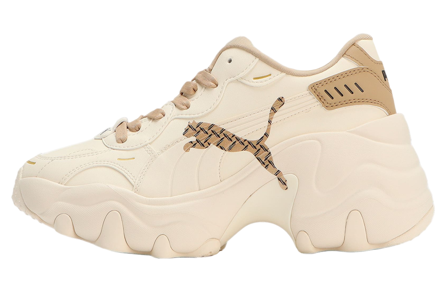 Puma Pulsar Wedge Monogram WMNS Pristine / Prairie Tan