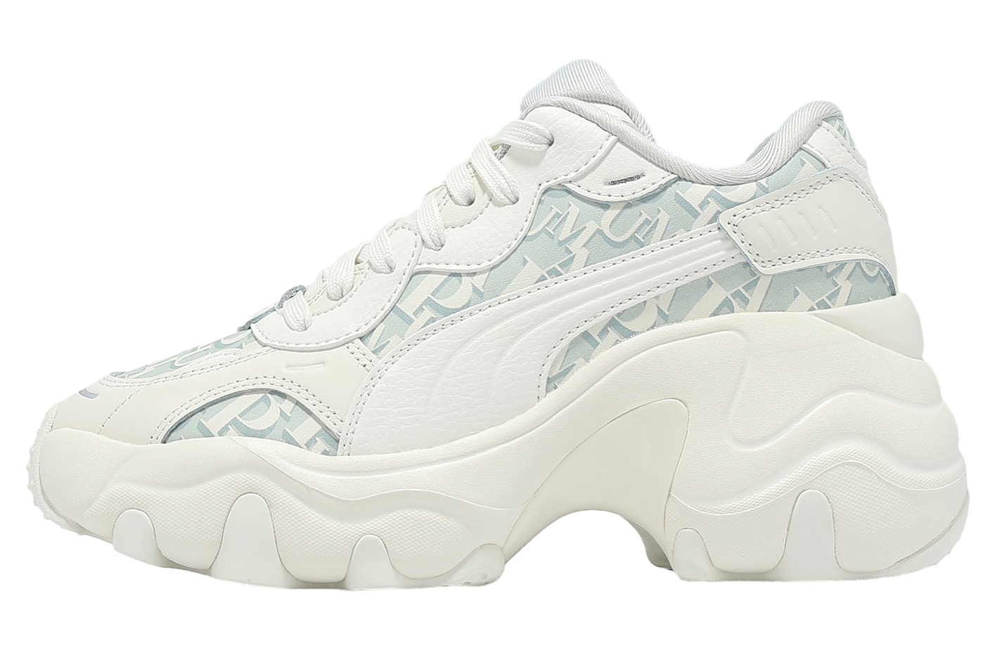 Puma Pulsar Wedge Monogram WMNS War White / Glacial Gray