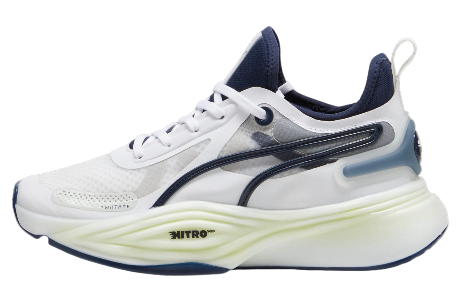 Puma Pwr Nitro Squared White / Club Navy