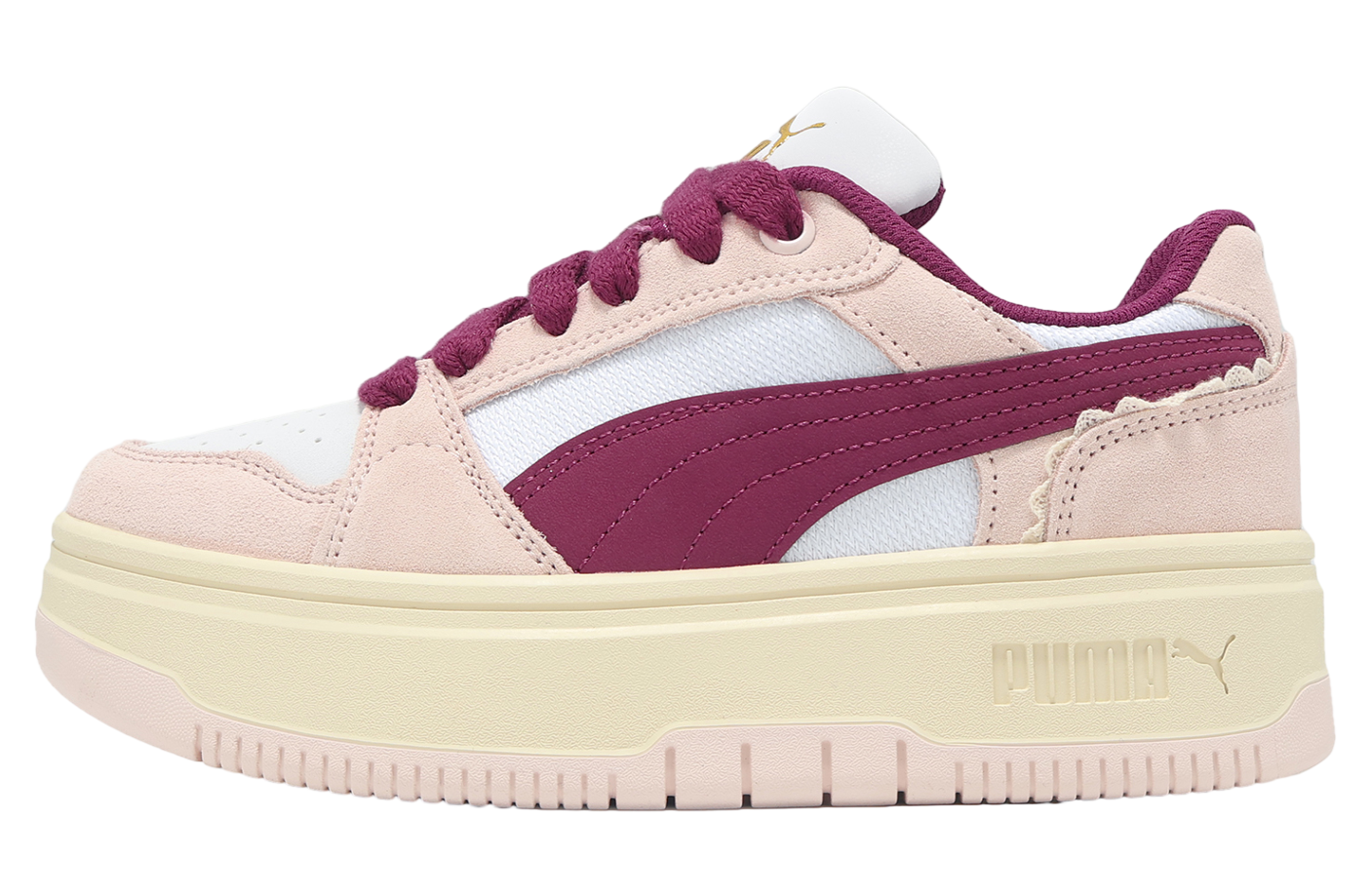 Puma Rebound Femme Low Memoires WMNS White / Pink