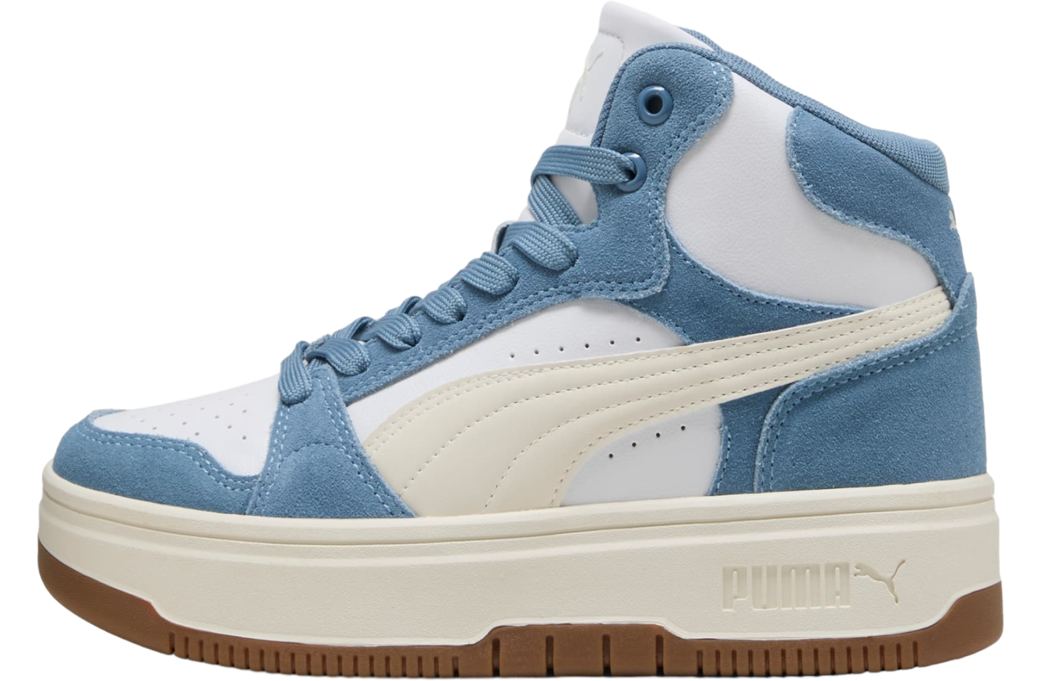 Puma Rebound Femme Mid Suede WMNS White / Frosted Ivory