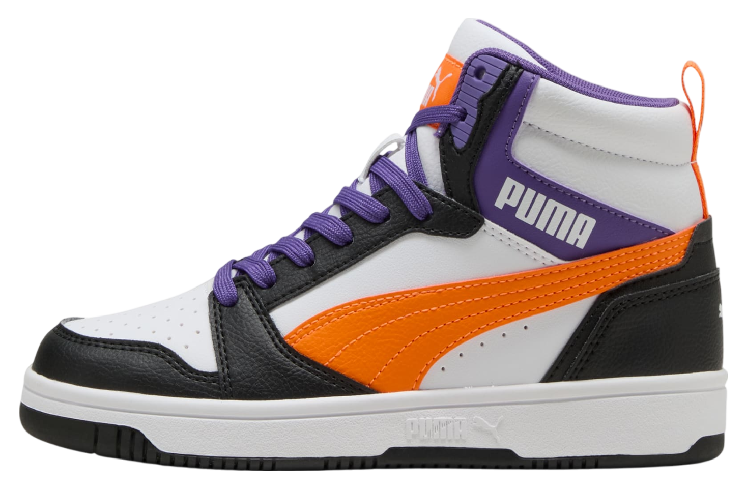 Puma Rebound V6 GS White / Orange Glo