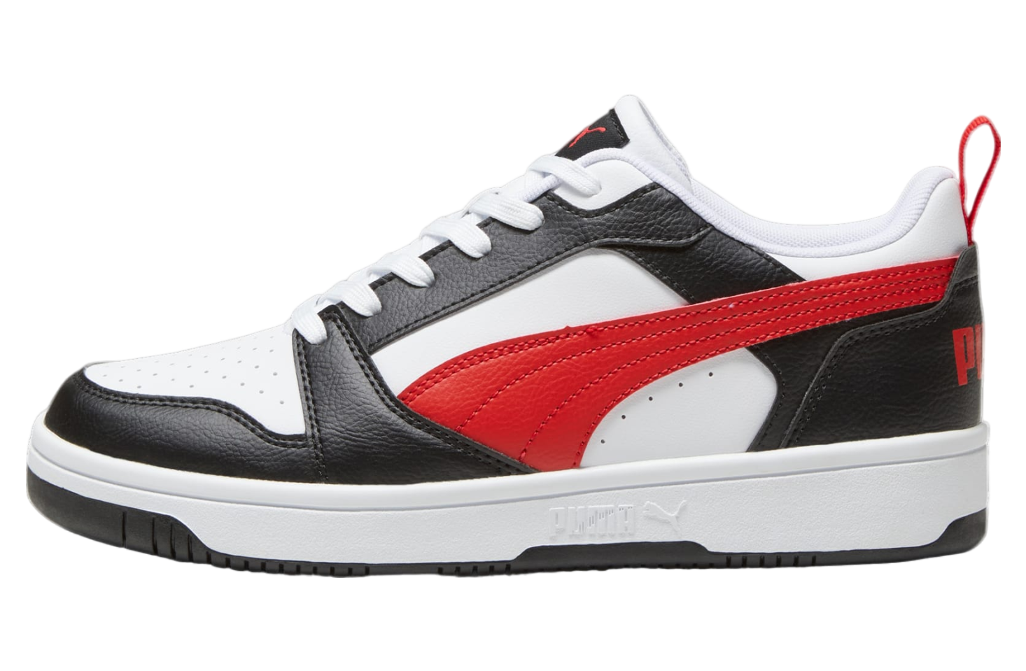 Puma Rebound V6 Low White / For All Time Red