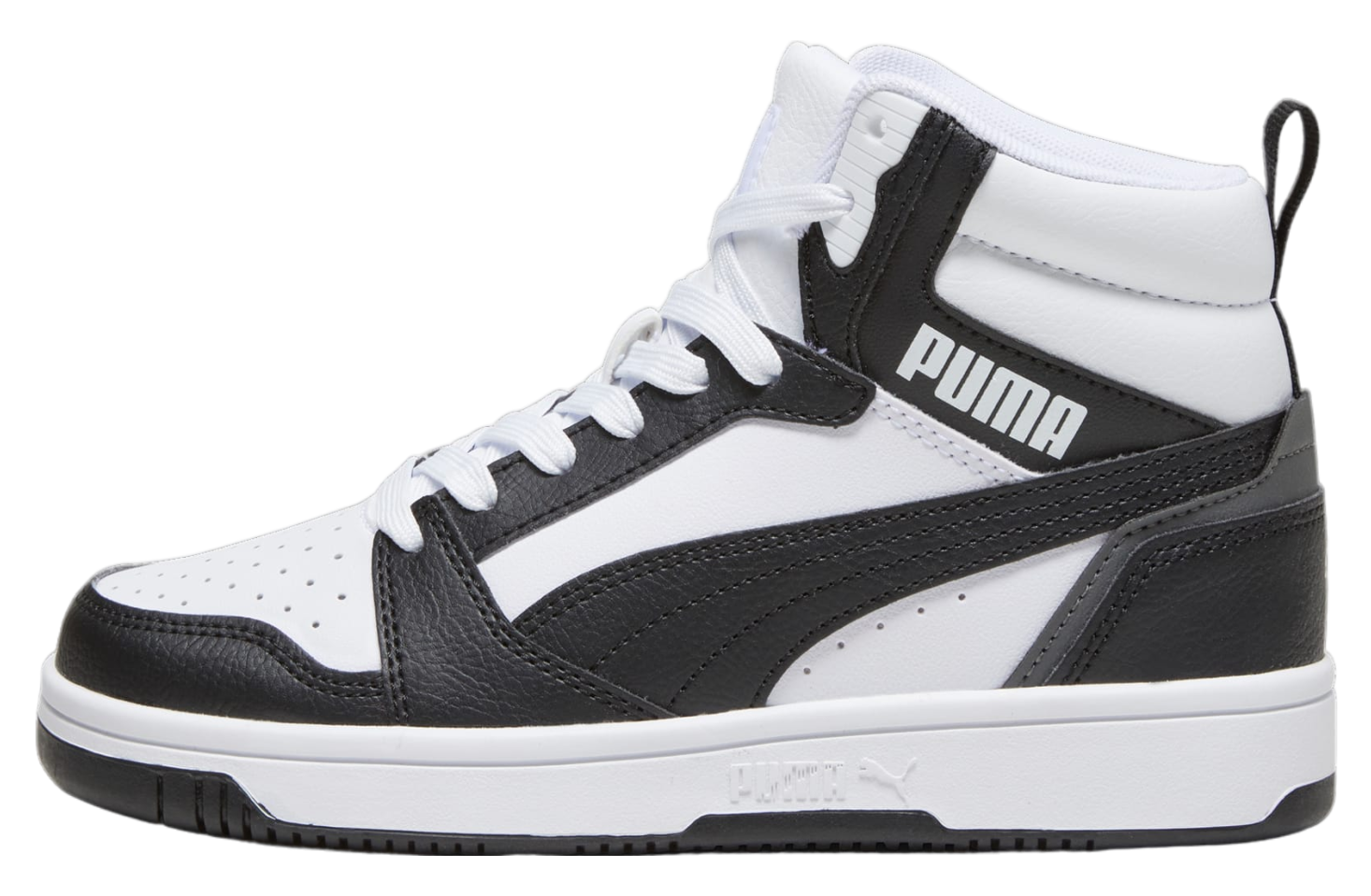 Puma Rebound V6 Mid GS White / Shadow Gray